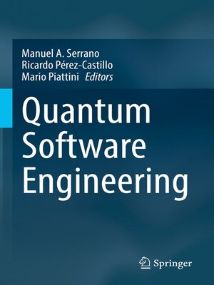 cover image of Quantum Software Engineering